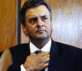 Senador Aécio Neves: “Base do PMDB histórico, democrático, o PT já perdeu”