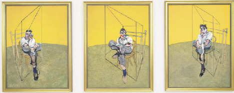 Um estudo de Lucian Freud, de Francis Bacon