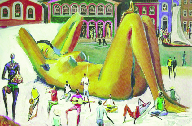 “Mulata Velha”, de Carybé, uma das muitas obras que demonstram a característica que a mulata ganhou ao longo da história: a sensualidade inadvertida