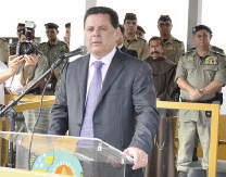 Marconi Perillo: ênfase na segurança