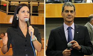 Líderes têm opiniões distintas a respeito de suspensão da votação de projeto. Fotos: Câmara de Vereadores/Divulgação