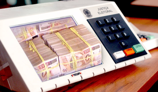 Como outros partidos, o PT é historicamente contra o financiamento privado de campanha. Foto: Montagem/Internet