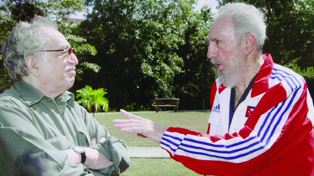 A amizade com Fidel Castro amordaçou o poder da crítica. García Márquez foi chamado de lacaio do ditador cubano | Foto:  El Tiempo