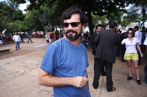 Professor Alexandre Santos / Foto: Fernando Leite - Jornal Opção