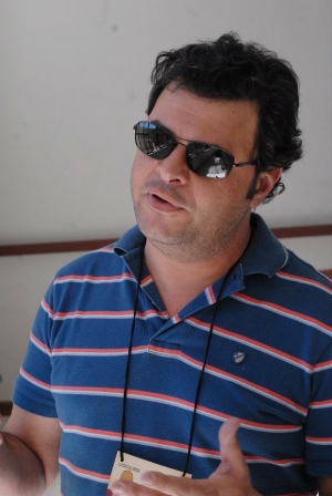 Petrucelli: destacou dois longas gringos no primeiro dia da mostra e dois curtas goianos, Dergo! e Ainda Que se Movam os Trens. Fotos: Marcello Dantas/Jornal Opção Online