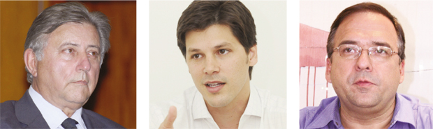 Deputado Francisco Gedda: “Júnior Friboi é candidatíssimo” Deputado Daniel Vilela: fragilidade para um embate majoritário  Deputado Sandro Mabel: “Quero mexer com isso daí, não”
