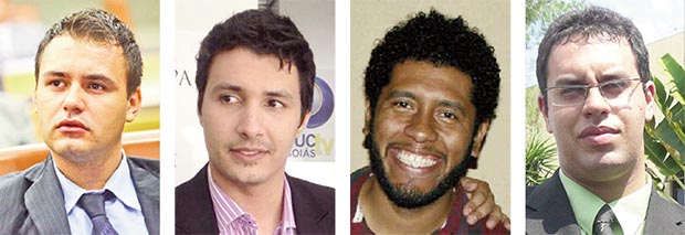 Vereador Mizair Lemes Júnior: peemedebista procura novos ares Pablo Rezende busca dobradinha com deputada federal Iris Araújo Flávio Batista: ex-presidente do DCE da UFG tem apoio de ex-reitor Saulo Balbino: petista pretende representar portadores de deficiência