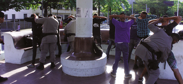 Presença ostensiva de policiais militares nas ruas inibe a criminalidade