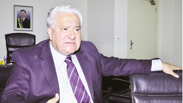 Deputado Vilmar Rocha: os aliados o preferem na disputa pelo Senado