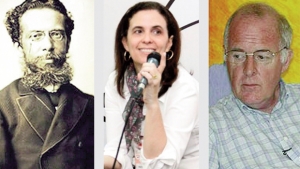 Machado de Assis: defesa de sua obra contra adaptação de Patrícia Secco (centro) com citação de John Gledson (direita)