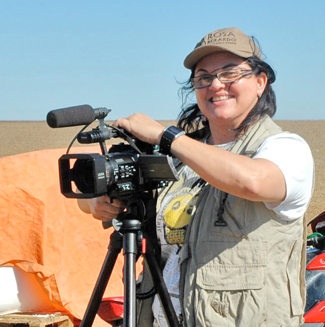 “O cinema é um sonho. Você sonha e tem de ser muito persistente”, diz a cineasta Rosa Berardo, que pontua as dificuldades da pré-produção ao fim do processo. Foto: Arquivo Pessoal