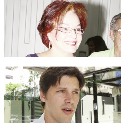 Iris Araújo e Daniel Vilela: guerra para ser o mais bem votado pra deputado | Fotos: Fernando Leite/Jornal Opção