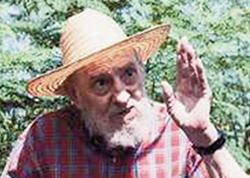 Fidel Castro: alquebrado, com quase 90 anos, o veterano ditador leva uma vida de potentado capitalista, apesar da pregação socalista... para os outros