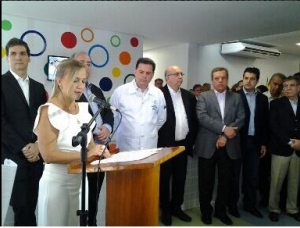 Diretora-geral do HMI, médica Rita de Cássia Leal: ""O projeto remodelou e modernizou a antiga recepção, com foco na humanização"