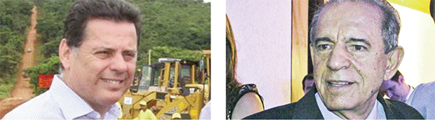 Marconi Perillo e Iris Rezende: o tucano e o peemedebista, se o jogo for convencional, devem ser os principais atacantes da disputa eleitoral deste ano. Eles tendem a polarizar