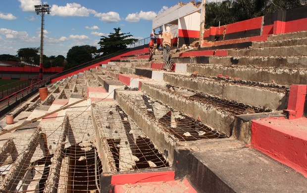 Reforma do estádio| Foto: Fernando Vasconcelos