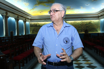Grão-mestre Luís Carlos de Castro Coelho: “Não há comprovação de símbolos maçônicos na planta de Goiânia” | Fernando Leite/Jornal Opção