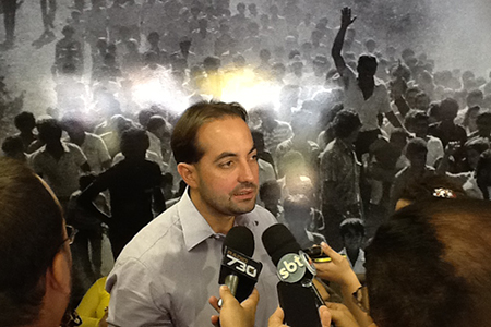 Samuel Belchior: trabalho paralelo para tentar acabar com a dissidência no PMDB e conquistar novas alianças