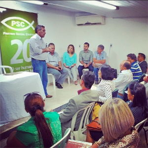 Pré convenção do PSC em Goiás
