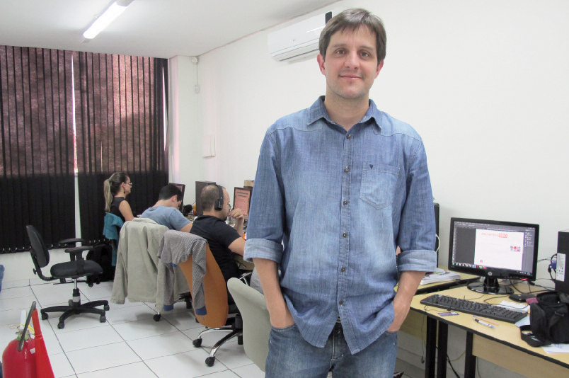 Leandro Martins: “Vamos expor nosso sistema, e como é voltado para quem quer empreender, o enxergamos como uma excelente oportunidade para desenvolvermos contatos” | Edmar Wellington/Sebrae