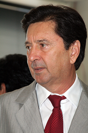 Maguito Vilela tem um objetivo nessas eleições: eleger seu filho Daniel Vilela deputado federal | Foto: Edilson Pelikano