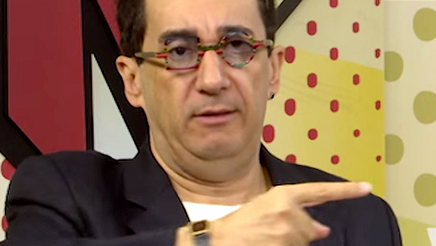 Kajuru durante a apresentação de seu último programa, no dia 28 de junho | Foto: Reprodução/You Tube