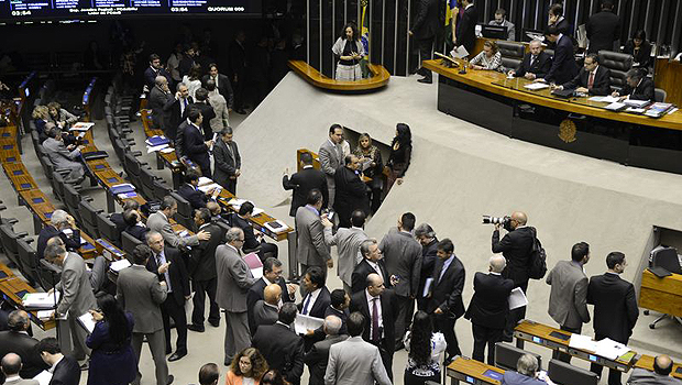Sessão extraordinária da Câmara dos Deputados que definiu pela votação da LDO em agosto | Foto: Valter Campanato/Agência Brasil