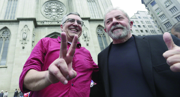 Lula da Silva: irritação com os baixos índices de seu candidato-poste Alexandre Padilha em São Paulo | Foto: Paulo Pinto/Analiticana 