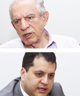 Iris Rezende e Agenor Mariano: “Nenhum político ganha eleição por antecipação” | Foto: Fotos: Fernando Leite/Jornal Opção