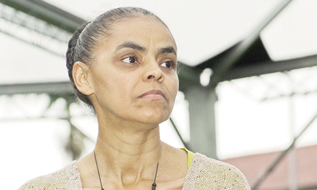 Candidata à Presidência pelo PSB, Marina Silva é aliada do deputado Reguffe em Brasília