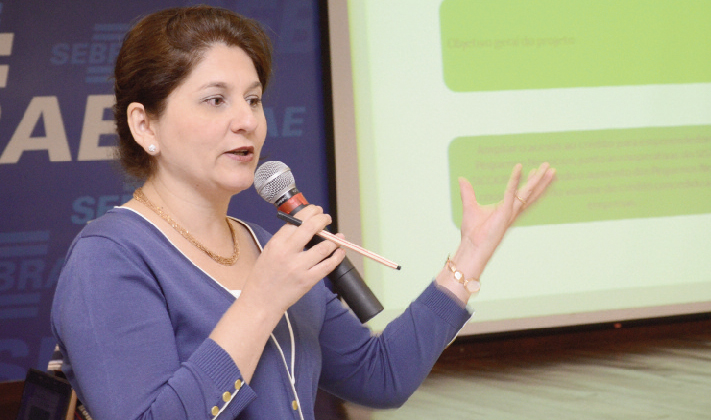 Gerente Elaine Moura: “Estratégia para disseminar e levar a inovação para as micro e pequenas empresas”