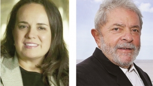 Sinara Polycarpo Figueiredo e Lula da Silva: o ex-presidente pediu a cabeça da superintendente de investimentos do banco Santander