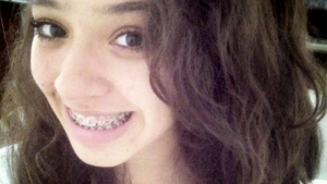 Aos 14 anos, Ana Lídia Gomes foi morta em ponto de ônibus no Setor Conjunto Morada do Sol, em Goiânia | Foto: Reprodução/WhatsApp