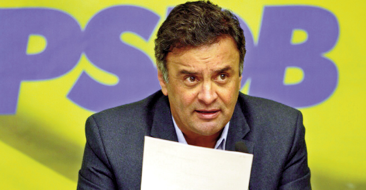 Aécio Neves: o senador, candidato a presidente da República pelo PSDB, possivelmente será atingido pelo tom mais agressivo do discurso de Marina Silva | Foto: Orlando Brito/ ObritoNews