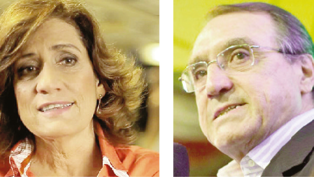 Miriam Leitão e Carlos Alberto Sardenberg: perfis alterados em computador da Presidência da República | Foto: Fotos: Divulgação