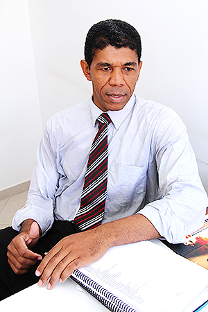 Professor Nelosn, do PPS: "Meu nome não constava em nenhuma das listas" | Foto: Fernando Leite/Jornal Opção