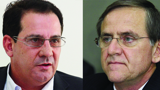 Antônio Gomide (acima), ex-prefeito de Anápolis, e Vanderlan Cardoso, ex-prefeito de Senador Canedo: o calcanhar-de-aquiles do primeiro é o setor de saúde; o segundo tem ação mais positiva na área