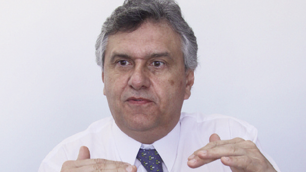 Ronaldo Caiado: o democrata rompeu com o governo de Marconi Perillo (PSDB) e agora pode ser um forte candidato ao governo em 2018. A questão é se terá o apoio do PMDB|Foto: Fernando Leite/Jornal Opção