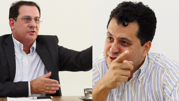 Vanderlan Cardoso, se realmente perder as eleições deste ano, chega a 2016 forte para uma possível eleição por Goiânia. (esquerda) Agenor Mariano seria o candidato natural do PMDB à Prefeitura, mas não depende dele