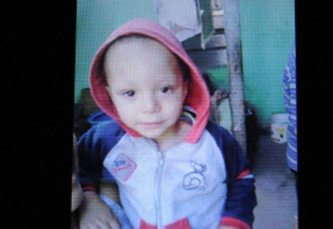bebe afogamento
