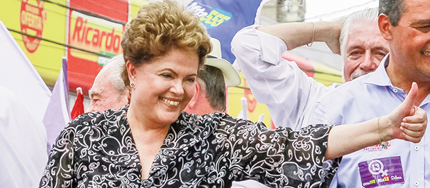 Presidente Dilma Rousseff: limpou o caixa do Fundo Soberano para salvar imagem de gestão às vésperas do pleito