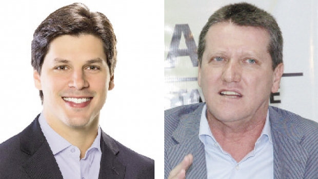 Daniel Vilela (PMDB) e Giuseppe Vecci (PSDB) são apontados como os favoritos a serem os deputados  mais votados nas eleições deste ano pela oposição e pela situação, respectivamente | Divulgação/Fernando Leite/Jornal Opção 