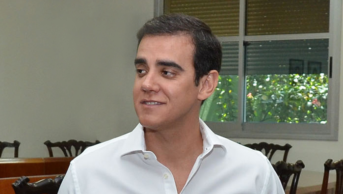 Iram Saraiva Júnior: além de declarar apoio à reeleição de Marconi Perillo, fez acusações contra ex-aliado Iris Rezende | Foto: Divulgação