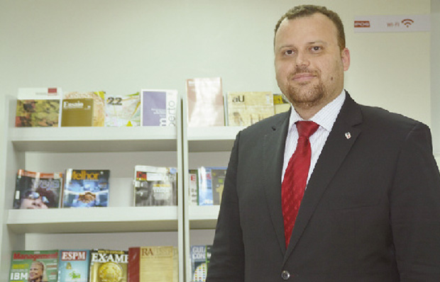 Presidente da Comissão de Direito Imobiliário e Urbanístico da OAB-GO, Rodrigo Guedes: "Ao atender à solicitação do poder legislativo municipal e contribuir no processo em questão, a Ordem cumpriu, mais uma vez, seu papel institucional de defender os interesses da sociedade” / Foto: Alberto Maia