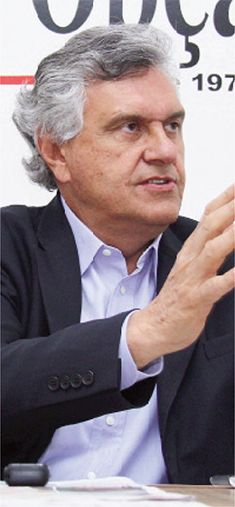 Ronaldo Caiado: o deputado federal precisa entender que foi eleito para contribuir  para o desenvolvimento do Estado de  Goiás, não para tentar paralisar o governo 