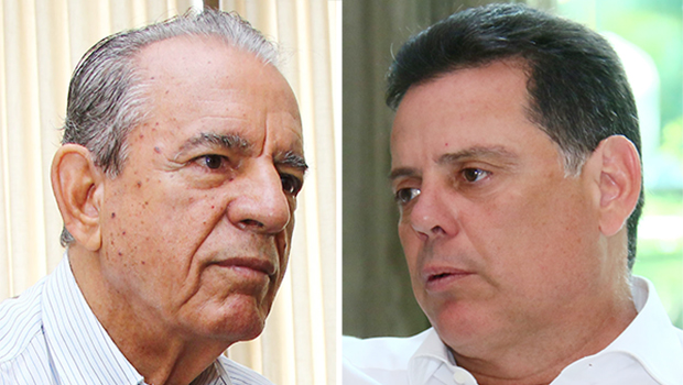 Iris Rezende: a pouca presença do PMDB no Entorno ficou ainda menor sem aliados de peso; Marconi Perillo: Entorno do DF tem dado vitórias expressivas ao governador | Fotos: Jornal Opção 