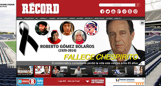 2056 - Chespirito (jornal Record)