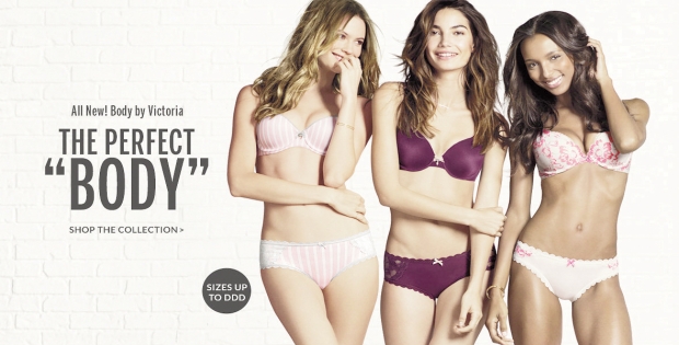 Nova campanha da marca de lingerie Victoria’s Secret causou polêmica (Foto: Divulgação)