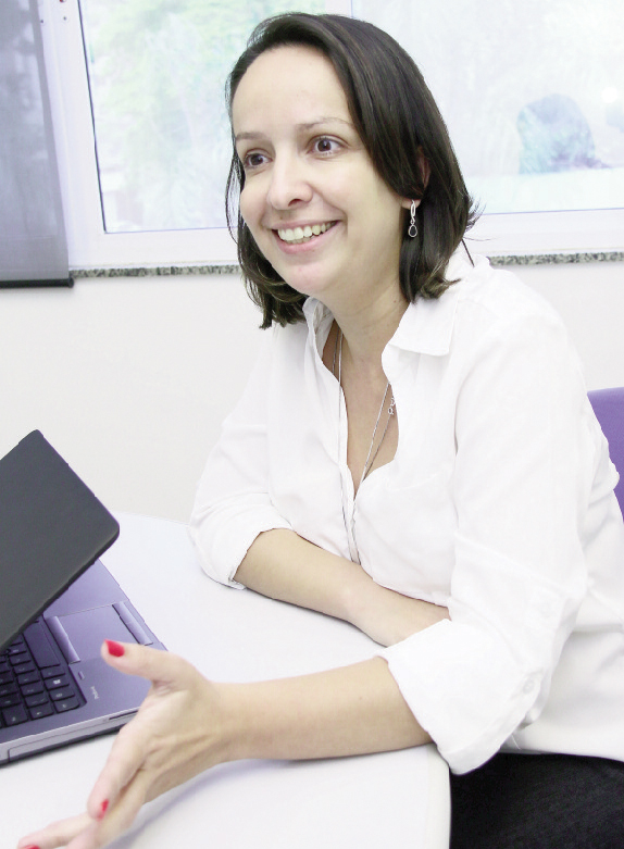 Gerente de estratégias Camilla Carvalho: tecnologia influencia todas as áreas  Foto: Fernando Leite / Jornal Opção 