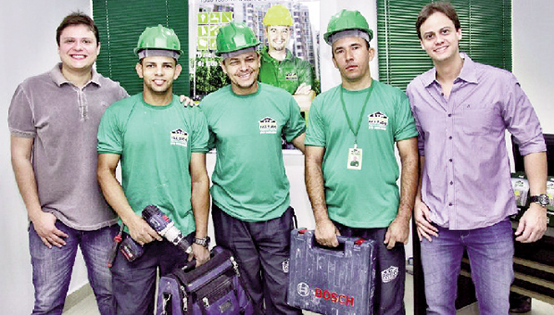 Um dos diferenciais da Dr. Faz Tudo é a segurança dos clientes; empresa emite nota fiscal dos serviços prestados Foto: Edmar Wellington 